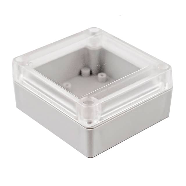 RP1050C BOX PLAS WHT 3.410"L X 3.210"W
