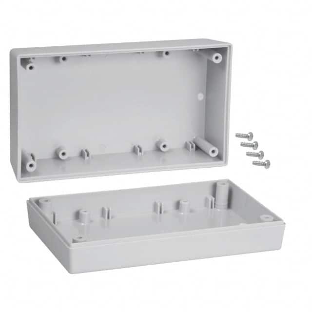 152,GY BOX ABS GRAY 5.620"L X 3.250"W