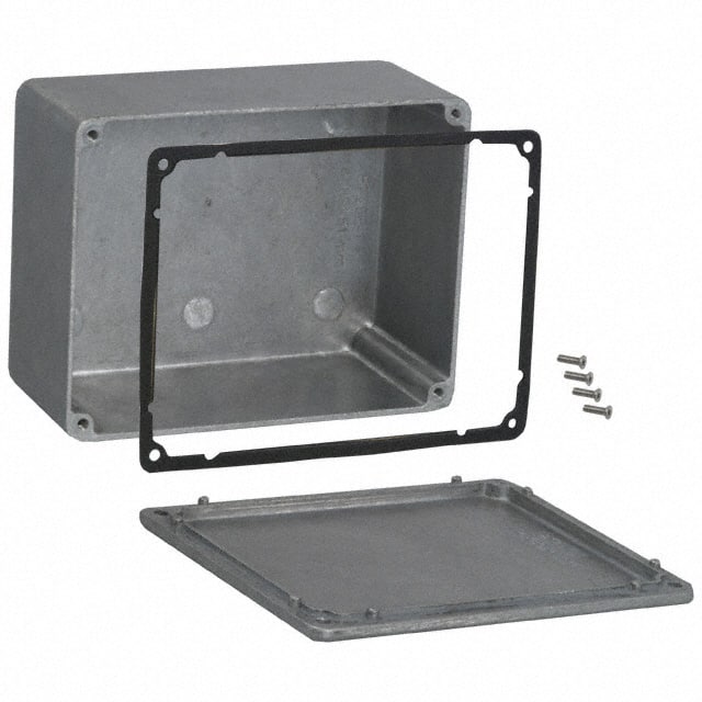 CN-5705 BOX ALUM NAT 4.548"L X 3.566"W