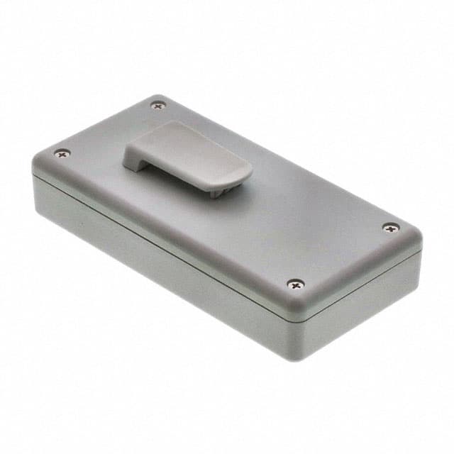 1599BGYCP BOX ABS GRAY 5.118"L X 2.559"W