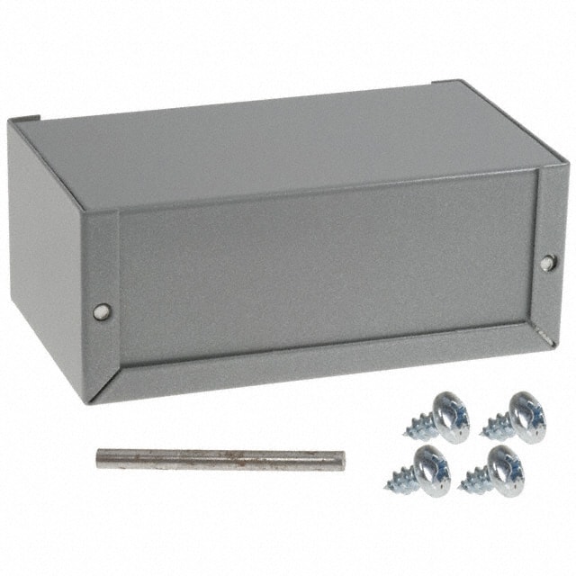 CU-2106-B BOX ALUM GRAY 5.250"L X 3"W