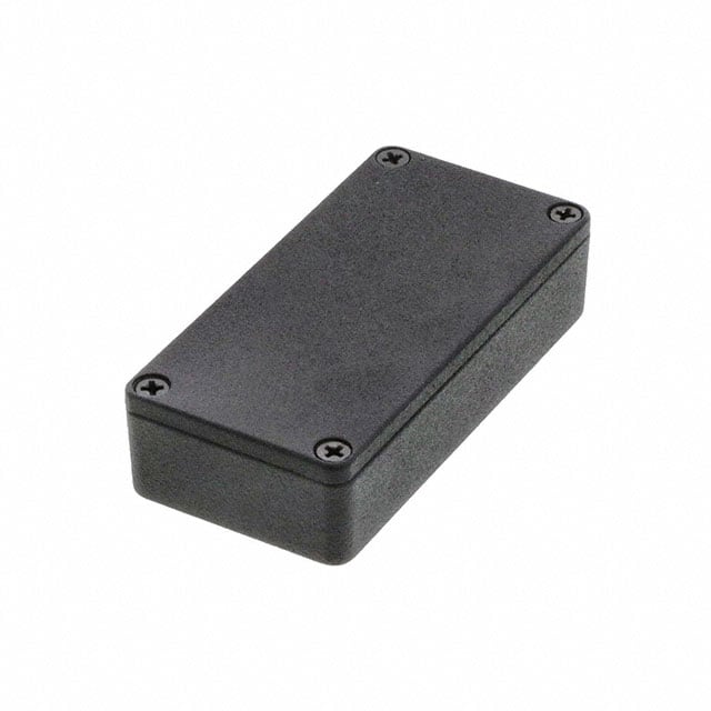 1590LBK BOX ALUM BLACK 3.976"L X 1.969"W