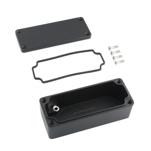 1550Z102BK BOX ALUM BLACK 3.551"L X 1.425"W