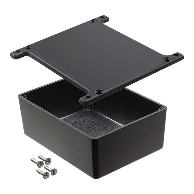 CU-5471-B BOX ALUM BLACK 4.330"L X 3.250"W
