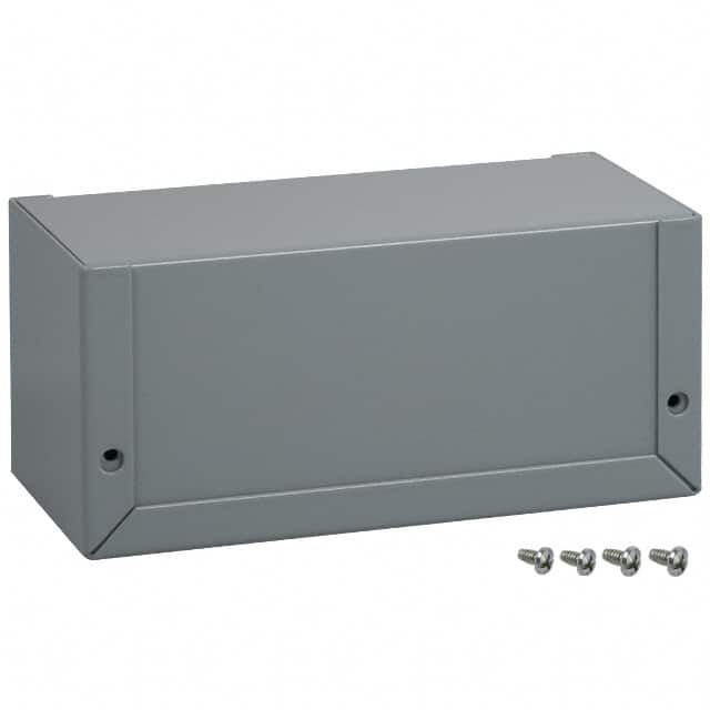 1411K BOX ALUM GRAY 5"L X 2.250"W