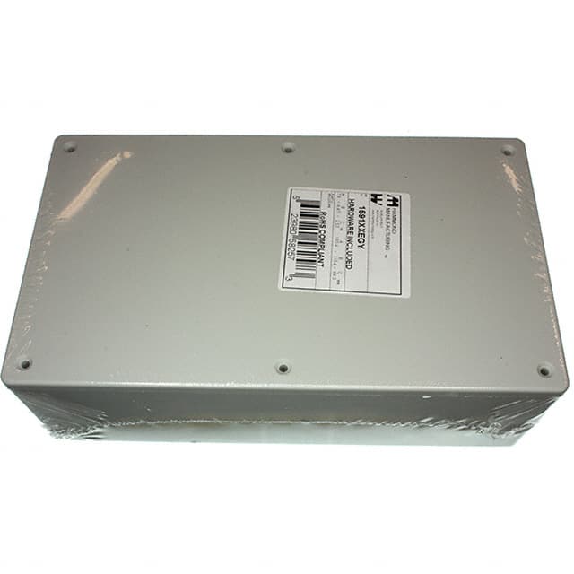 1591XXEGY BOX ABS GRAY 7.615"L X 4.465"W