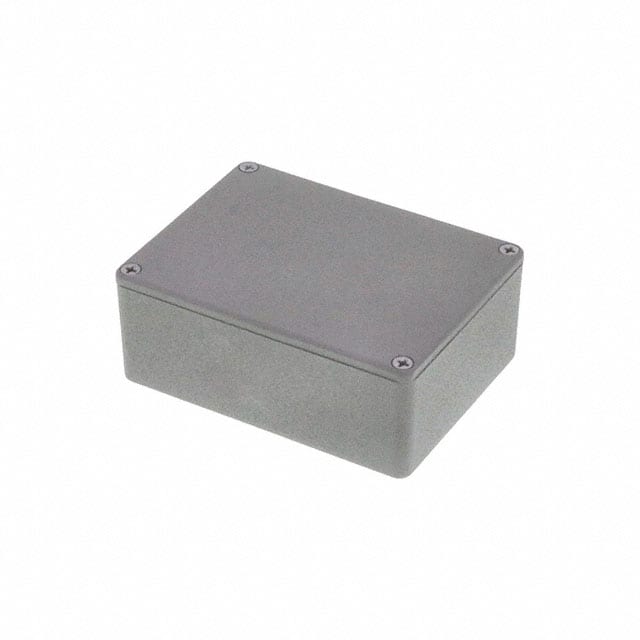 1590SGY BOX ALUM GRAY 4.335"L X 3.232"W