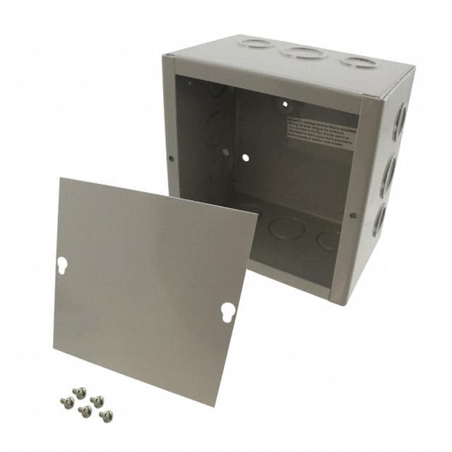 JB-3955-KO BOX STEEL GRAY 4"L X 6"W