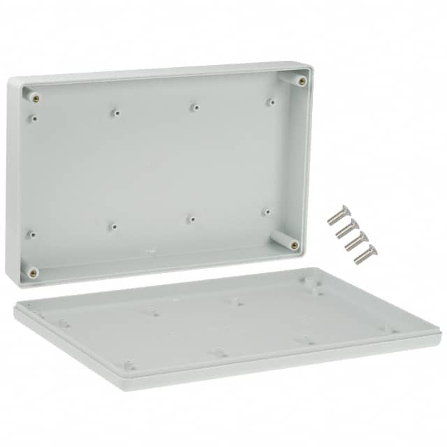 1599KGY BOX ABS GRAY 8.661"L X 5.512"W
