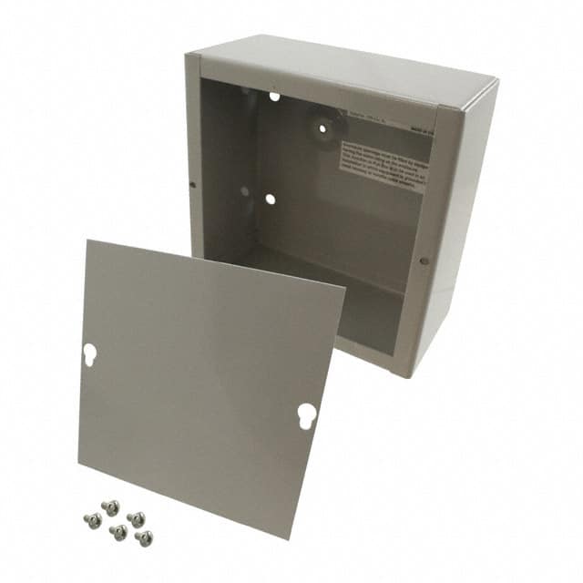 JB-3954 BOX STEEL GRAY 3"L X 6"W