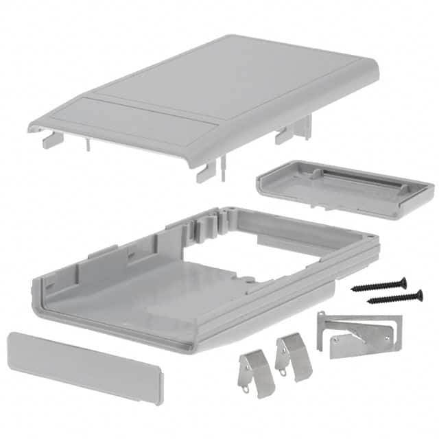 M6,GY BOX ABS GRAY 4.150"L X 2.400"W