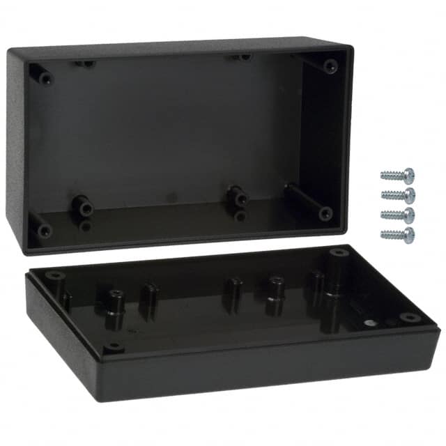 153I,BK BOX ABS BLACK 5.620"L X 3.250"W