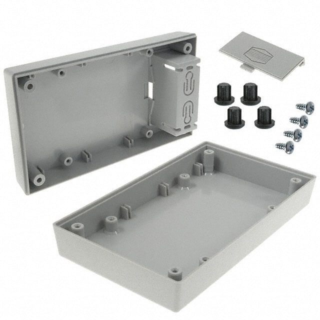 PBS-11327-G BOX ABS GRAY 5.625"L X 3.250"W
