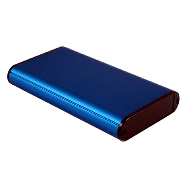 1455B1202BU BOX ALUM BLUE 4.764"L X 2.824"W