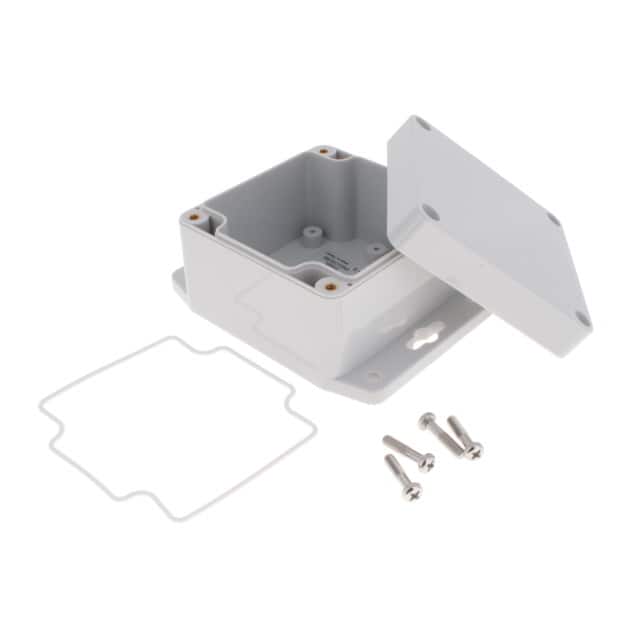 PN-1331-AMB BOX PLAS GRAY 3.230"L X 3.150"W