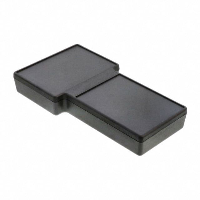 1592ETSDBK BOX ABS BLACK 9.232"L X 5.118"W
