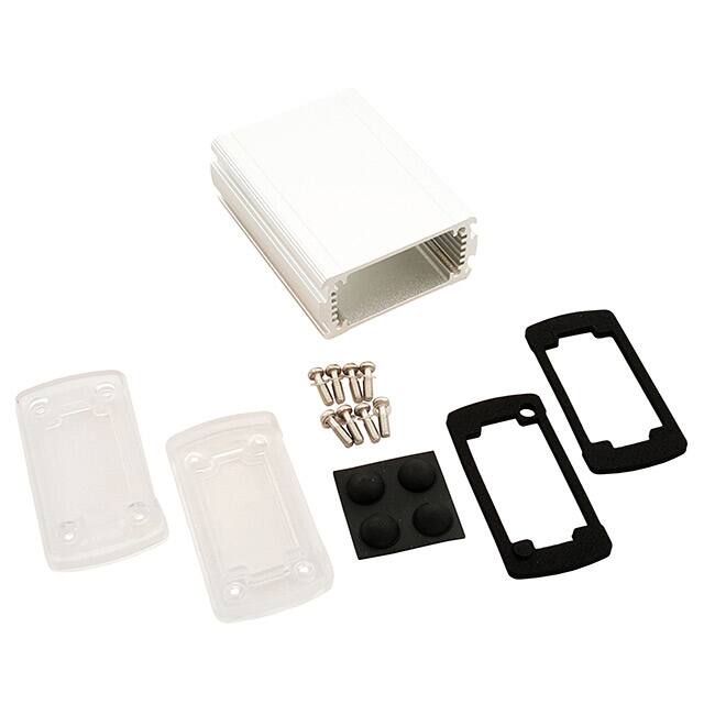 EXN-23351-SVP BOX ALUM CLR/SLV 3.5"L X 2.71"W
