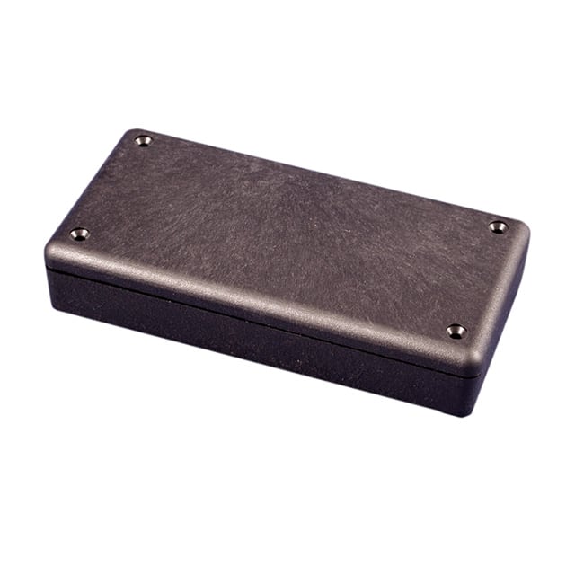 1599RFIBBK BOX PLAS BLK 5.118"L X 2.559"W
