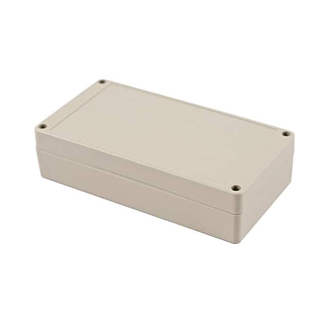 RP1165 BOX ABS GRAY 6.540"L X 3.410"W