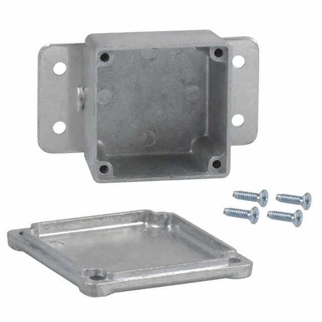 CU-4470 BOX ALUM NATURAL 2"L X 2"W