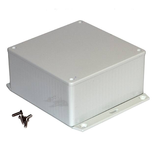 1591UF2GY BOX ABS GRAY 4.707"L X 4.724"W