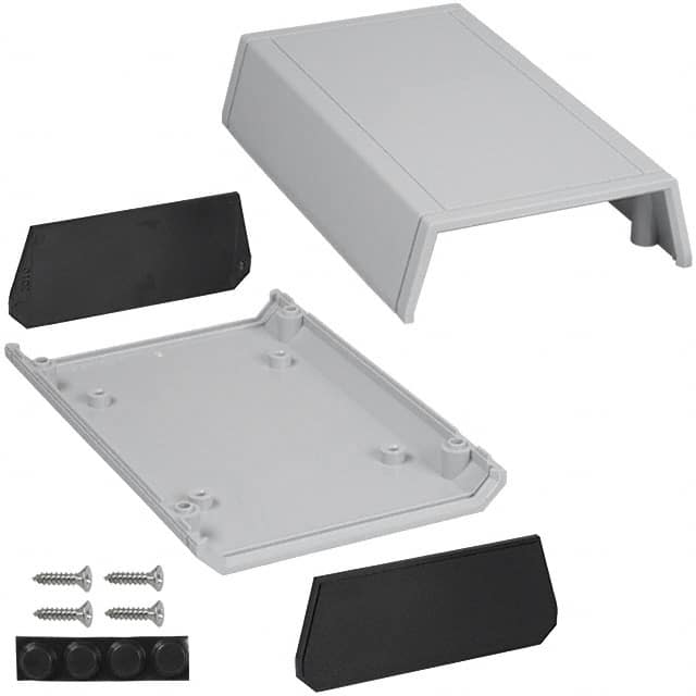 A27,GY BOX ABS GRAY 5.310"L X 3.350"W