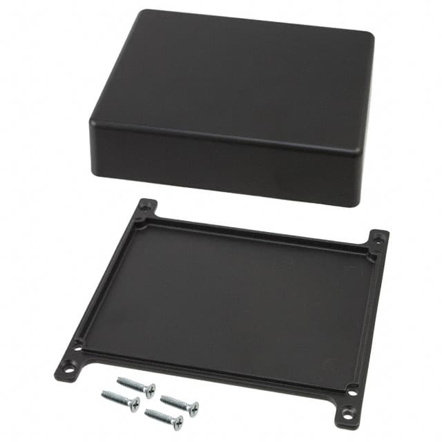 CU-5473-B BOX ALUM BLACK 4.688"L X 3.688"W