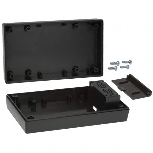 251I,BK BOX ABS BLACK 5.620"L X 3.250"W