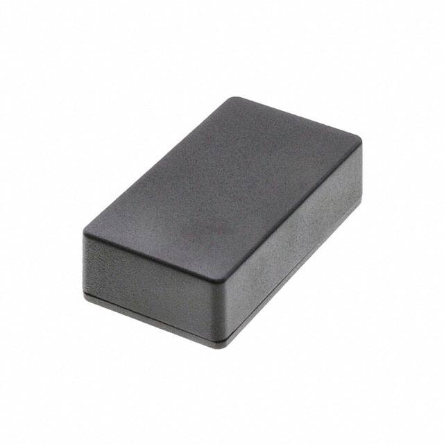 1590MBK BOX ALUM BLACK 4.429"L X 2.461"W
