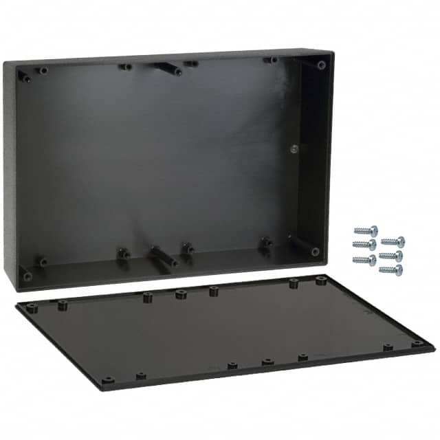 093,BK BOX ABS BLACK 9.500"L X 6.340"W