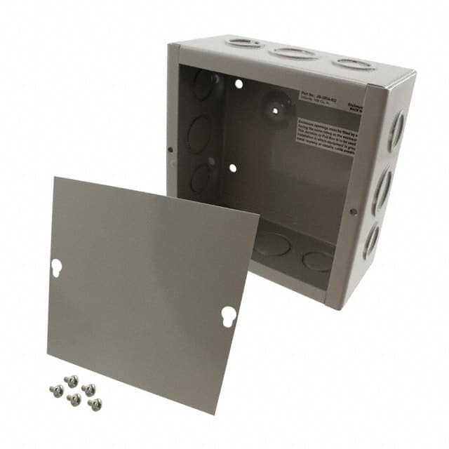 JB3945KO BOX STEEL GRAY 3.500"L X 6"W