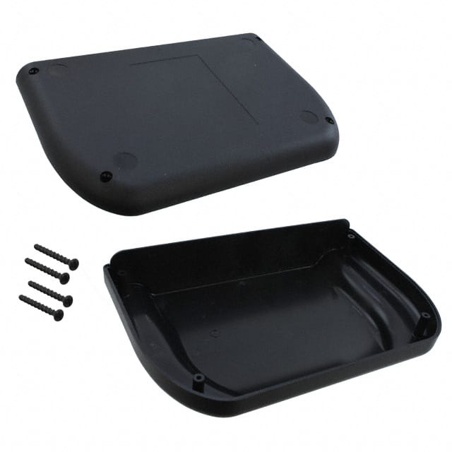PT-11785 BOX ABS BLACK 7.512"L X 5.010"W