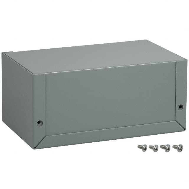 1411N BOX ALUM GRAY 5"L X 3.010"W