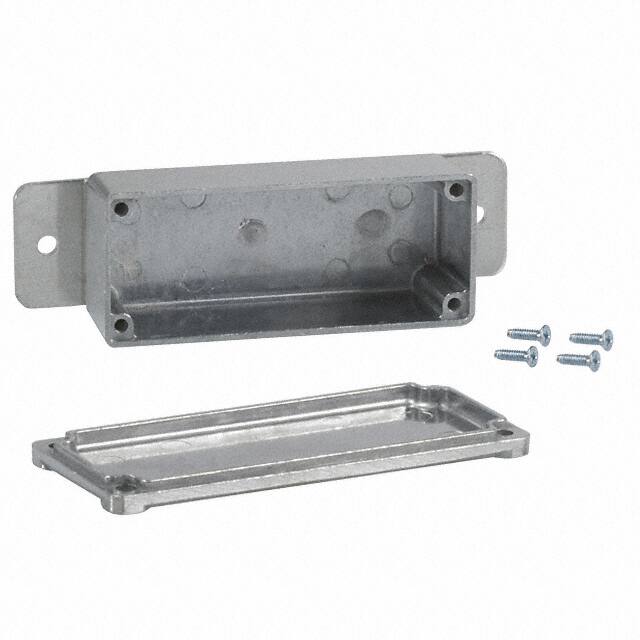 CU-4123 BOX ALUM NAT 3.625"L X 1.500"W