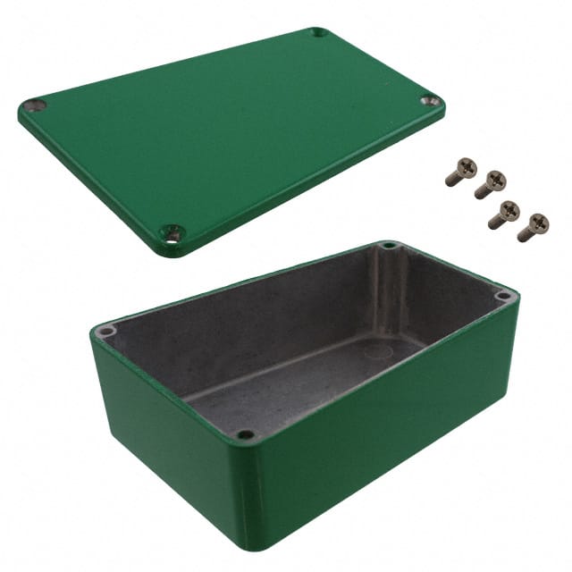 1590TRPBGR STOMP BOX ALUM 4.409"L X 3.109"W