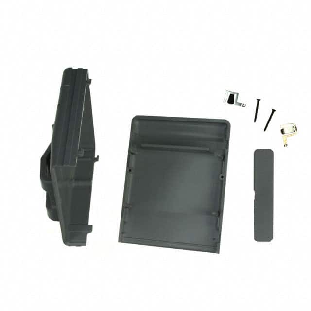 M4PC,GY BOX ABS GRAY 2.800"L X 2.200"W