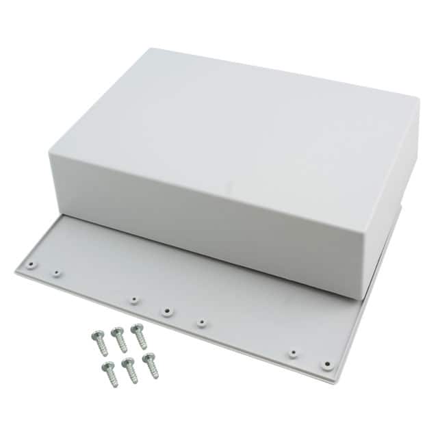 094,GY BOX ABS GRAY 9.500"L X 6.340"W