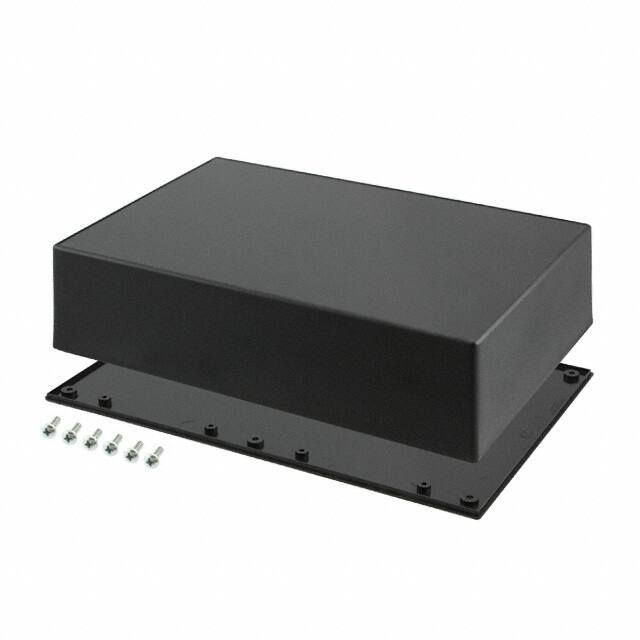 094I,BK BOX ABS BLACK 9.500"L X 6.340"W
