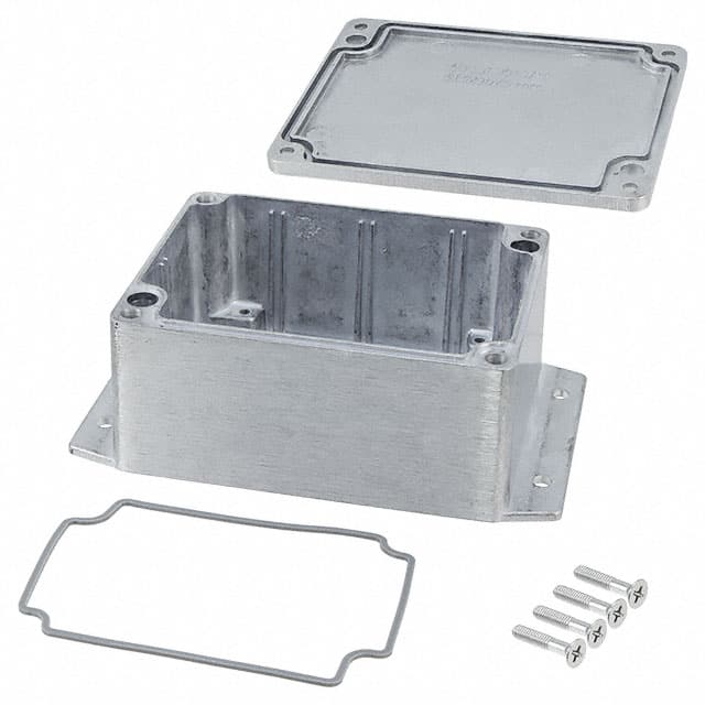 AN-2854-A BOX ALUM NAT 4.530"L X 3.540"W