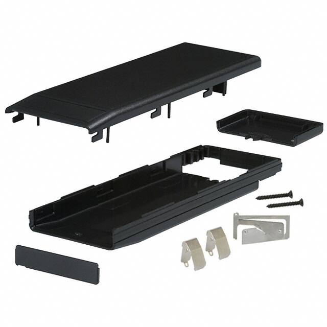 M8,BK BOX ABS BLACK 6.970"L X 2.400"W