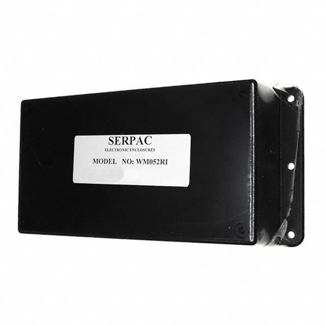 WM052RI,BK BOX ABS BLACK 5.620"L X 3.250"W