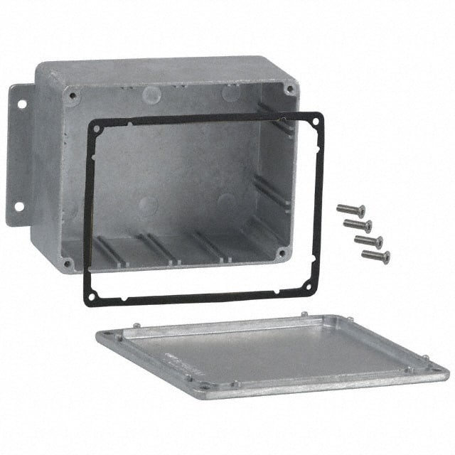 CN-6705 BOX ALUM NAT 4.548"L X 3.566"W