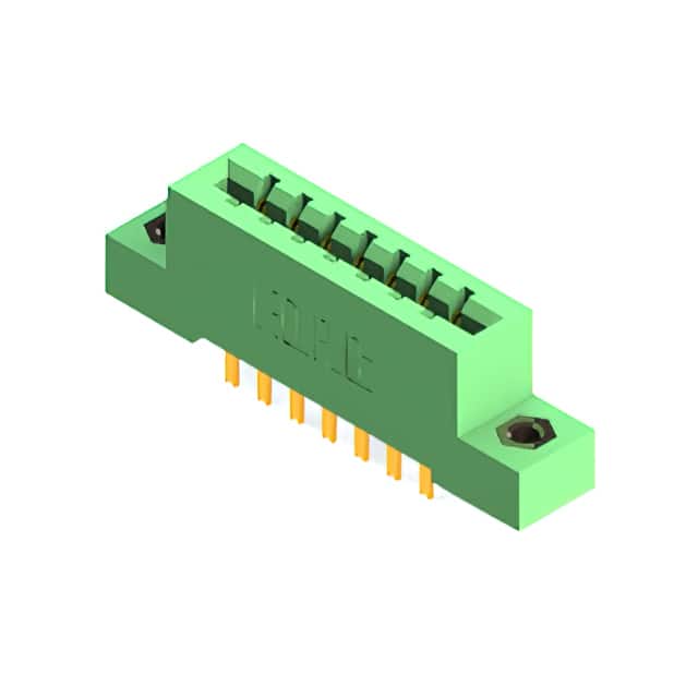 337-014-500-207 CONN EDGE DUAL FMALE 14POS 0.156