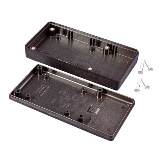 1599RFIBBKBAT BOX PLAS BLK 5.118"L X 2.559"W
