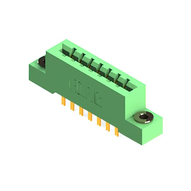 337-014-500-203 CONN EDGE DUAL FMALE 14POS 0.156
