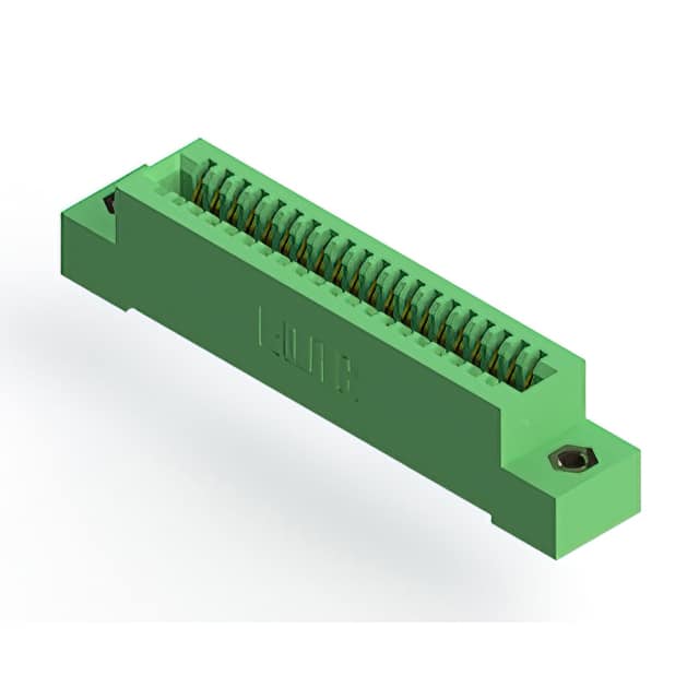 325-020-520-107 CONN EDGE SINGLE FML 20POS 0.100