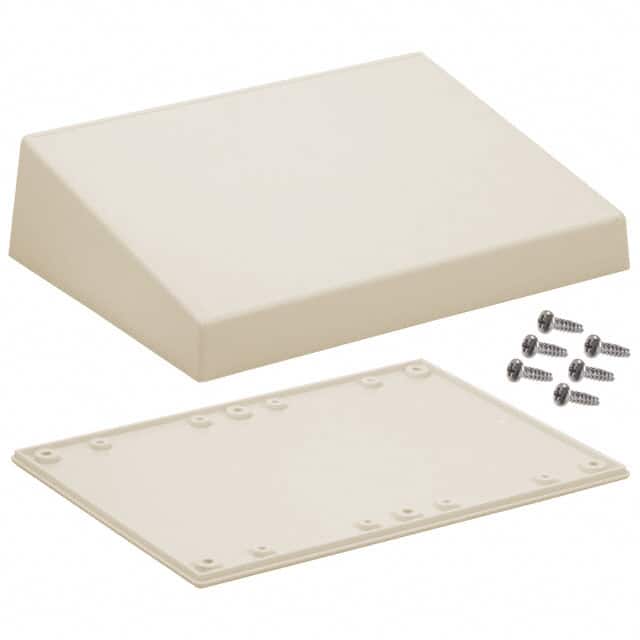 07S,AL BOX ABS ALMOND 6.880"L X 4.880"W