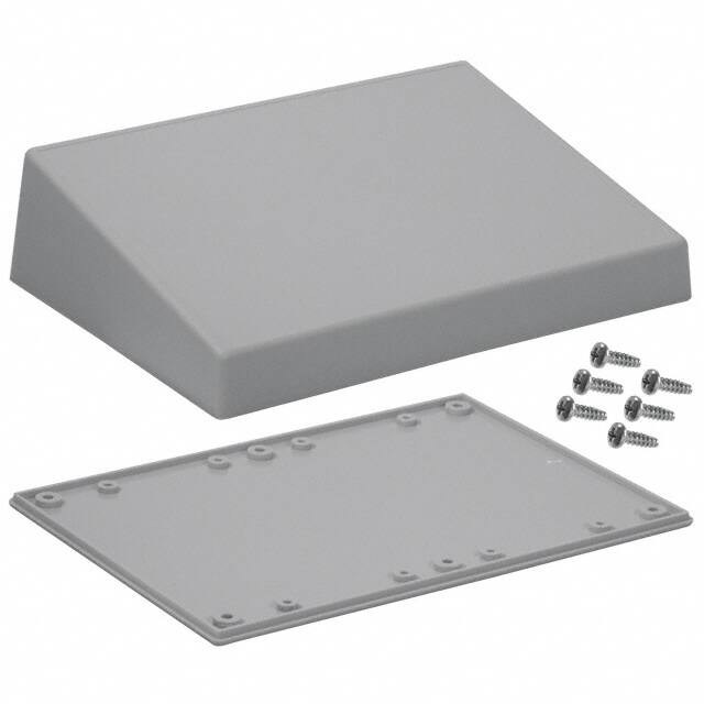 07S,GY BOX ABS GRAY 6.880"L X 4.880"W