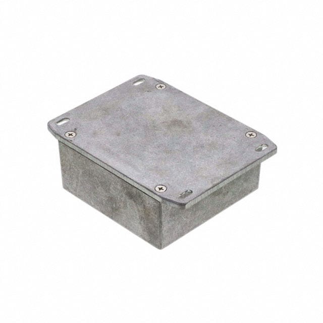 1590YFL BOX ALUM NAT 3.622"L X 4.811"W