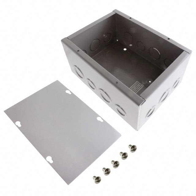 JB-3956-KO BOX STEEL GRAY 4"L X 6"W